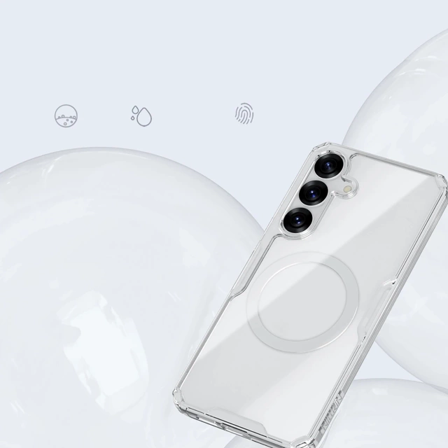 Etui do Samsung Galaxy S25+ Nillkin Nature TPU MagSafe Białe