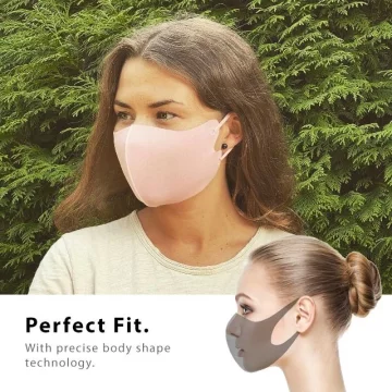 MASKA FDTWELVE D1 GESICHTSSCHUTZMASKE SCHWARZ