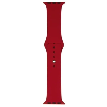Beline Silikon Smartwatch Armband für Apple Watch 42/44/45/49mm Rot/Rot