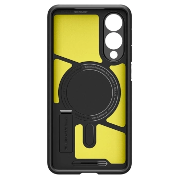 Spigen Tough Armor MagSafe Schutzhülle für Samsung Galaxy S25 Edge, Schwarz