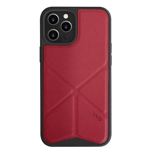 UNIQ Hülle Transforma iPhone 12/12 Pro 6.1 "rot / korallenrot