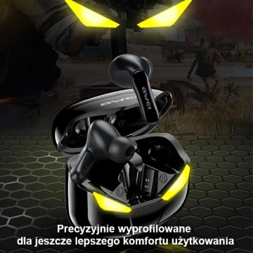 AWEI Bluetooth 5.0 T35 TWS Gaming-Headset-Dockingstation Schwarz