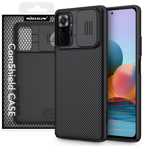 Nillkin CamShield Hülle für Xiaomi Redmi Note 10 Pro Schwarz