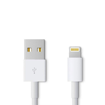 Kabel x2 Set 100 cm Alogy USB-auf-Lightning-Kabel Weiß