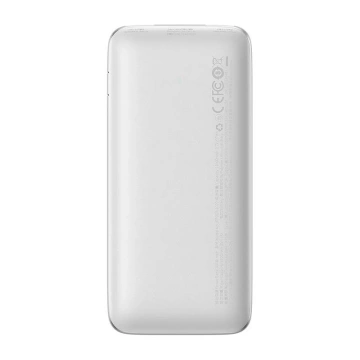 Baseus Bipow Pro Powerbank 10000mAh, 2xUSB, USB-C, 20W (weiß)