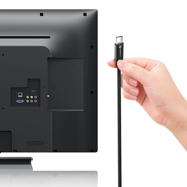 Kabel USB-C 100W 1m Forcell C391 Thunderbolt 4K e-mark QC 4.0 PD