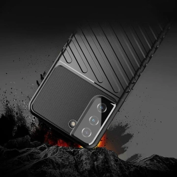Schutzhülle Thunder Case für Samsung Galaxy S23 Plus Silikon Armor Case blau