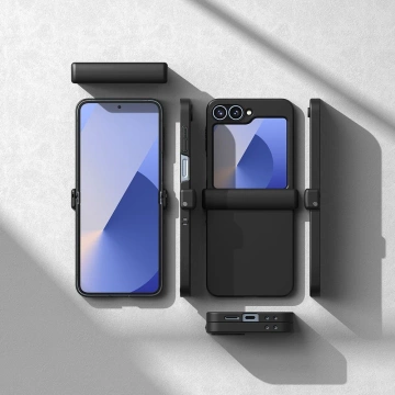 Ringke Slim Hinge Magnetic MagSafe Hülle für Galaxy Z Flip 6 Schwarz
