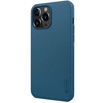 Nillkin Super Frosted Shield verstärkte Hülle iPhone 13 Pro Max blau