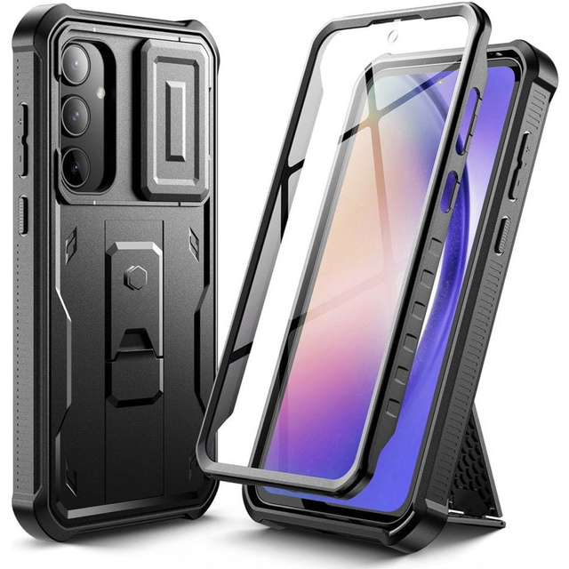 Kevlar Cam-Hülle für Samsung Galaxy A55 5G Schwarz