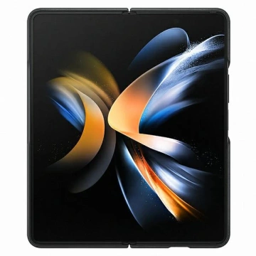 Samsung Hülle EF-VF936LBEGWW für Samsung Galaxy Z Fold 4 schwarz/schwarz Lederhülle