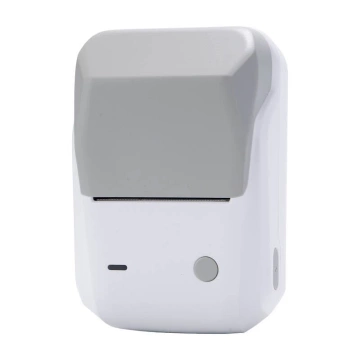 Niimbot B1 Mobiler Thermo-Etikettendrucker Grau Bluetooth