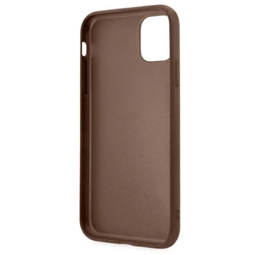 Etui Guess GUHCN61G4GFBR für iPhone 11 6,1" Hartschale 4G Metal Gold Logo