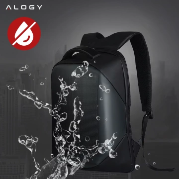 Alogy Plug Extender Steckdosenverteiler Splitteradapter Verlängerungskabel mit Qi-Induktionsladegerät 4x EU-Stecker 4x USB 2x USB-C Schwarz