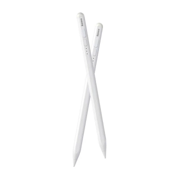 Baseus Smooth Writing 2 kapazitiver Eingabestift / Stylus mit Batterieanzeige (weiß)