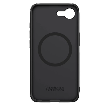 iPhone 16e Hülle Nillkin Frosted Shield Pro MagSafe Schwarz