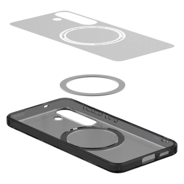 Etui für Samsung Galaxy S25 Spigen Ultra Hybrid Mag MagSafe Frost Black