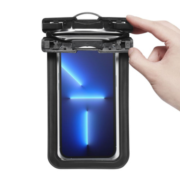 Universelle wasserdichte Hülle für 6.9 Spigen A601 IPX8 Schwarz
