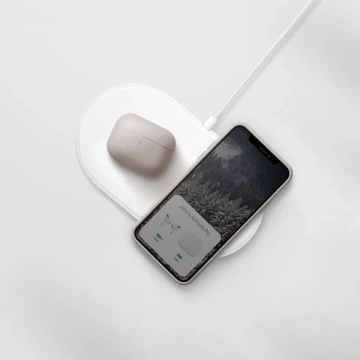 UNIQ Hülle Lino AirPods Pro Silikon mint / mintgrün