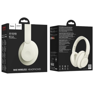 Hoco W45 On-Ear Bluetooth 5.3 – 46 h, AUX, TF-Karte, faltbar, Mikrofon