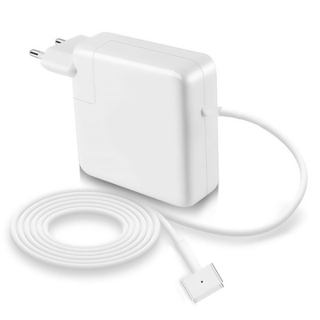 Apple MacBook Air Pro MagSafe 2 T-Typ 85W Alogy Ladegerät Weiß