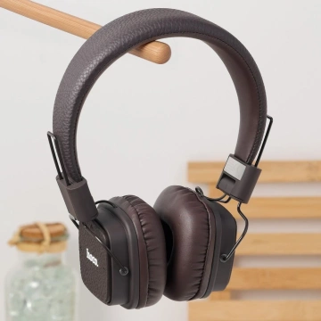 HOCO kabellose Bluetooth-Kopfhörer W56 braun