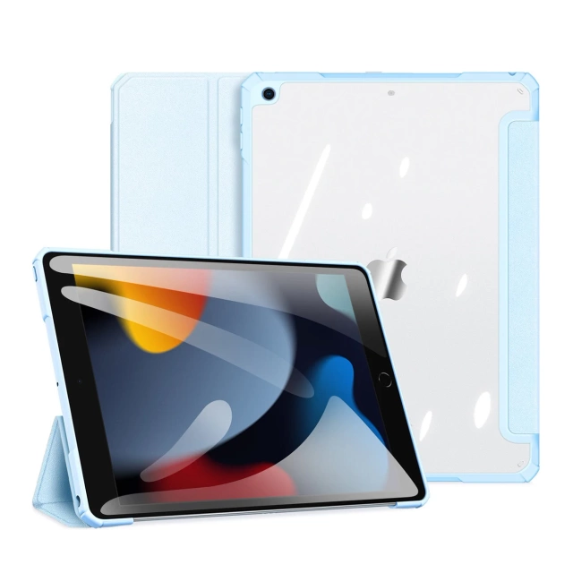 Dux Ducis Copa etui do iPad 10.2'' 2021 / 2020 / 2019 pokrowiec smart cover z podstawką niebieski