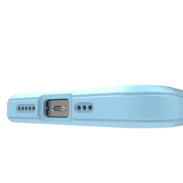 Magic Shield Case Hülle für iPhone 12 Pro flexible Panzerhülle hellblau