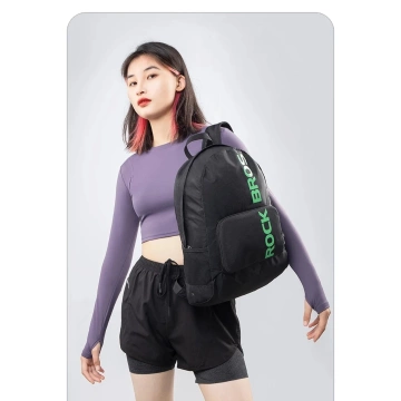 Plecak Rockbros H10-BK 18 l składany, ergonomiczny – czarny