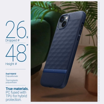 Etui Caseology Parallax Mag MagSafe für Apple iPhone 14 Plus Midnight Blue