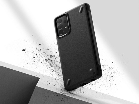 Etui ochronne Ringke Onyx für Samsung Galaxy A72 4G/5G Schwarz