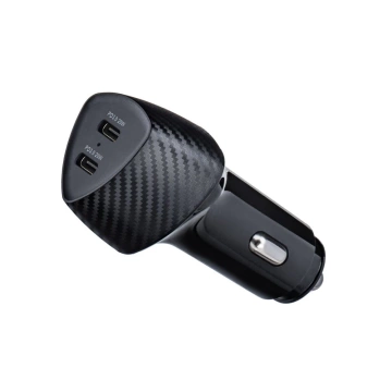 FORCELL F-ENERGY Carbon CC50-2C Autoladegerät 2 x Typ C PD 3A 40W