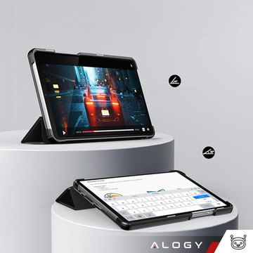 Etui do Samsung Galaxy Tab A11 (X130/X135) / A9 2023 8.7" (X110/X115) obudowa na tablet Case Alogy Book Cover Czarne