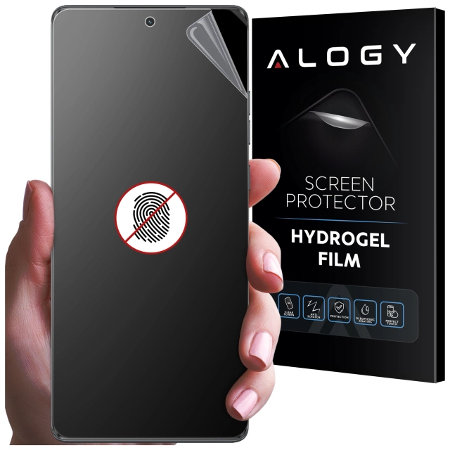 Folia "MATOWA" do Motorola Moto G85 5G Hydrożelowa Alogy HydroSkin Matte Pro™ na ekran do etui "BEZ ODCISKU PALCÓW"