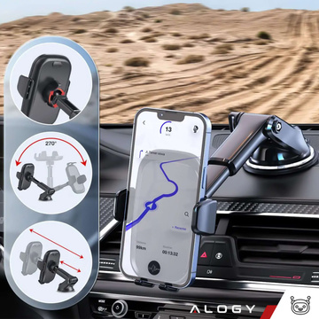 Autotelefonhalter, Fenster, Kühlergrill, Cockpit, Armaturenbrett, Auto, Auto, für 7-Zoll-Telefon Alogy 3in1 Duftanhänger