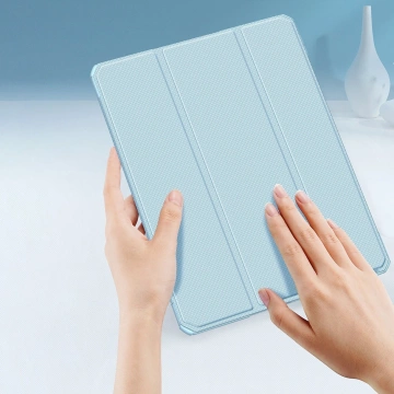 Dux Ducis Toby Hülle iPad 10.9'' 2022 (10 Gen.) Hülle mit Platz für Apple Pencil Stylus Smart Cover Ständer Pink