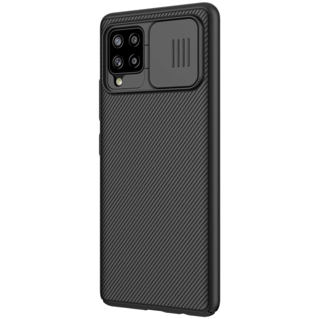 Nillkin CamShield Pro Case pancerne etui pokrowiec osłona na aparat kamerę Samsung Galaxy A42 5G czarny