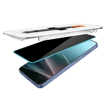 Sichtschutzglas für Samsung Galaxy S24 / S25 Spigen Glas.TR EZ Fit HD 2er-Pack