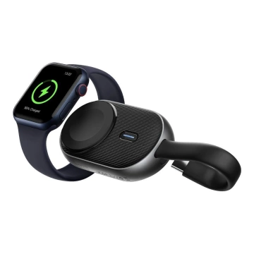 FORCELL F-ENERGY Mini Power Watch Powerbank 1A 2,5W 1200 mAh Schwarz
