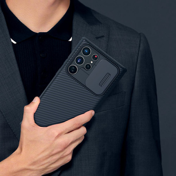 Etui do Samsung Galaxy S22 Ultra Nillkin CamShield Pro Black