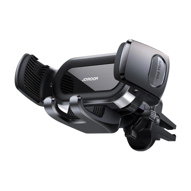 Joyroom JR-ZS351 uchwyt na kratkę z 360° obrotem, mechaniczne zaciski – srebrny