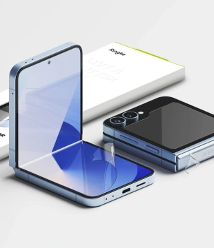 Zestaw Ochronny Ringke 3-In-1 Protector 2-Set Galaxy Z Flip 6 Clear