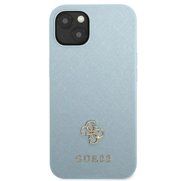 Etui Guess GUHCP13SPS4MB für iPhone 13 mini 5,4" Hardcase Saffiano 4G Small Metal Logo