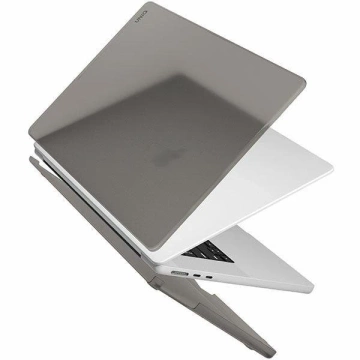 UNIQ Claro Laptoptasche für MacBook Air 13 (2022) grau/rauchgrau