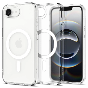 Etui für iPhone 16e Spigen Ultra Hybrid Mag MagSafe Frost White