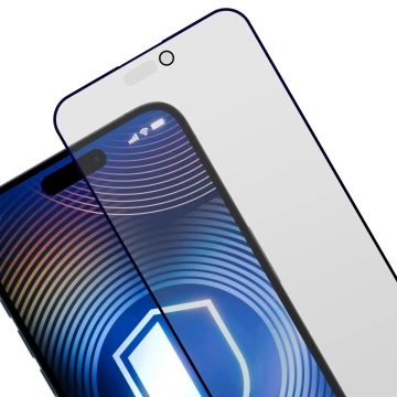 Mattes gehärtetes Glas für Apple iPhone 15 Pro Max – 3mk Hardglass Matt Max Privacy