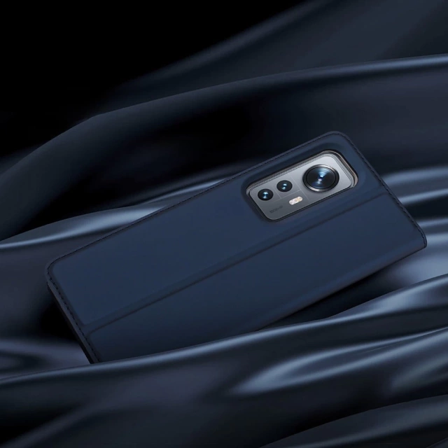 Dux Ducis Skin Pro kabura etui pokrowiec z klapką Xiaomi 12X / 12 niebieski