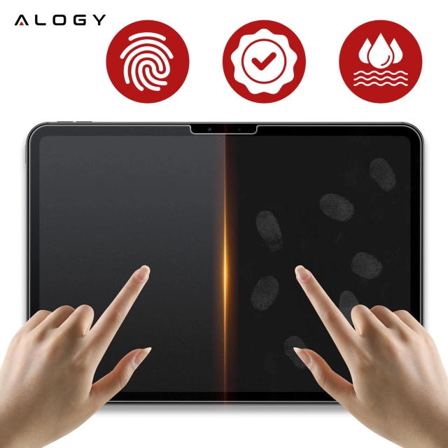 Matowe Szkło hartowane do Apple iPad Pro 11" 2024 Alogy Matte Paper-Like Screen Protector z zestawem montażowym