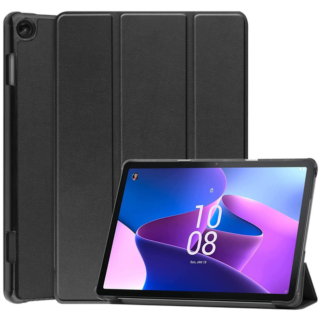 Etui na tablet Lenovo Tab M10 3gen 3 GEN 10.1 2022 TB328FU TB328XU obudowa Case Alogy Book Cover Czarne