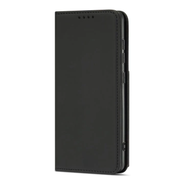 Magnetkartenhülle Hülle für Xiaomi Redmi Note 11 Tasche Brieftasche Kartenhalter Schwarz